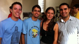 Young workers in the landless movement in Brazil. (Photo by Marc Andrus)